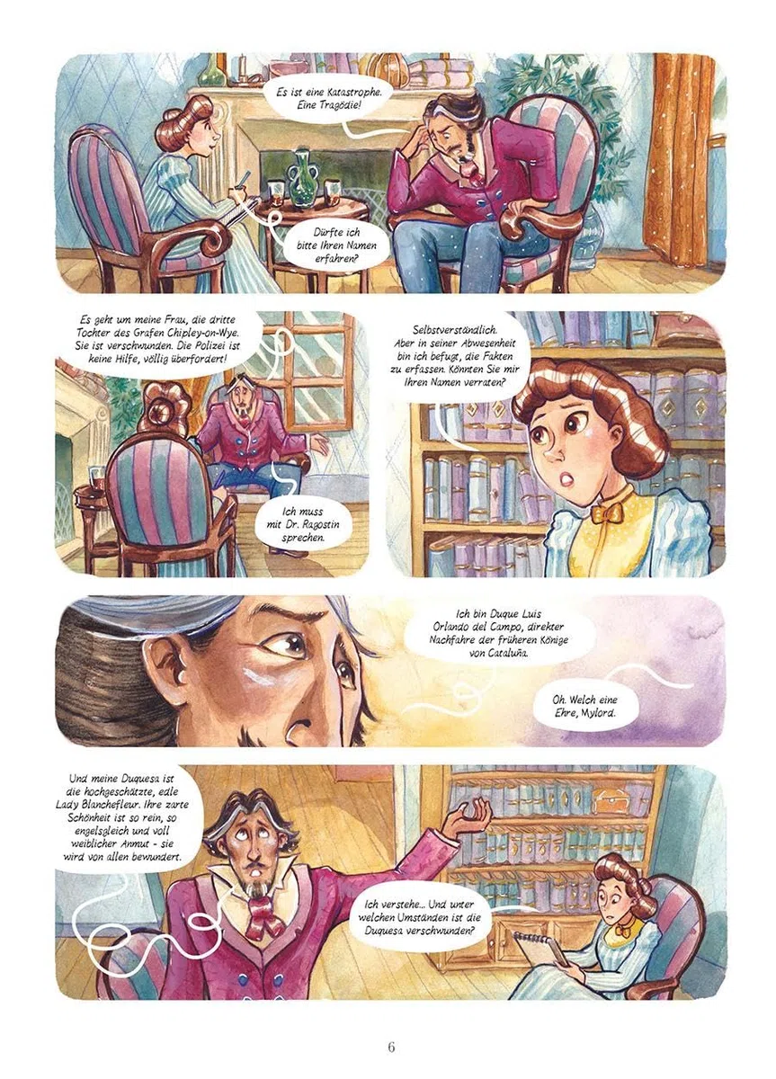 Enola Holmes (Comic). Band 6: Der Fall des verschlüsselten Briefes