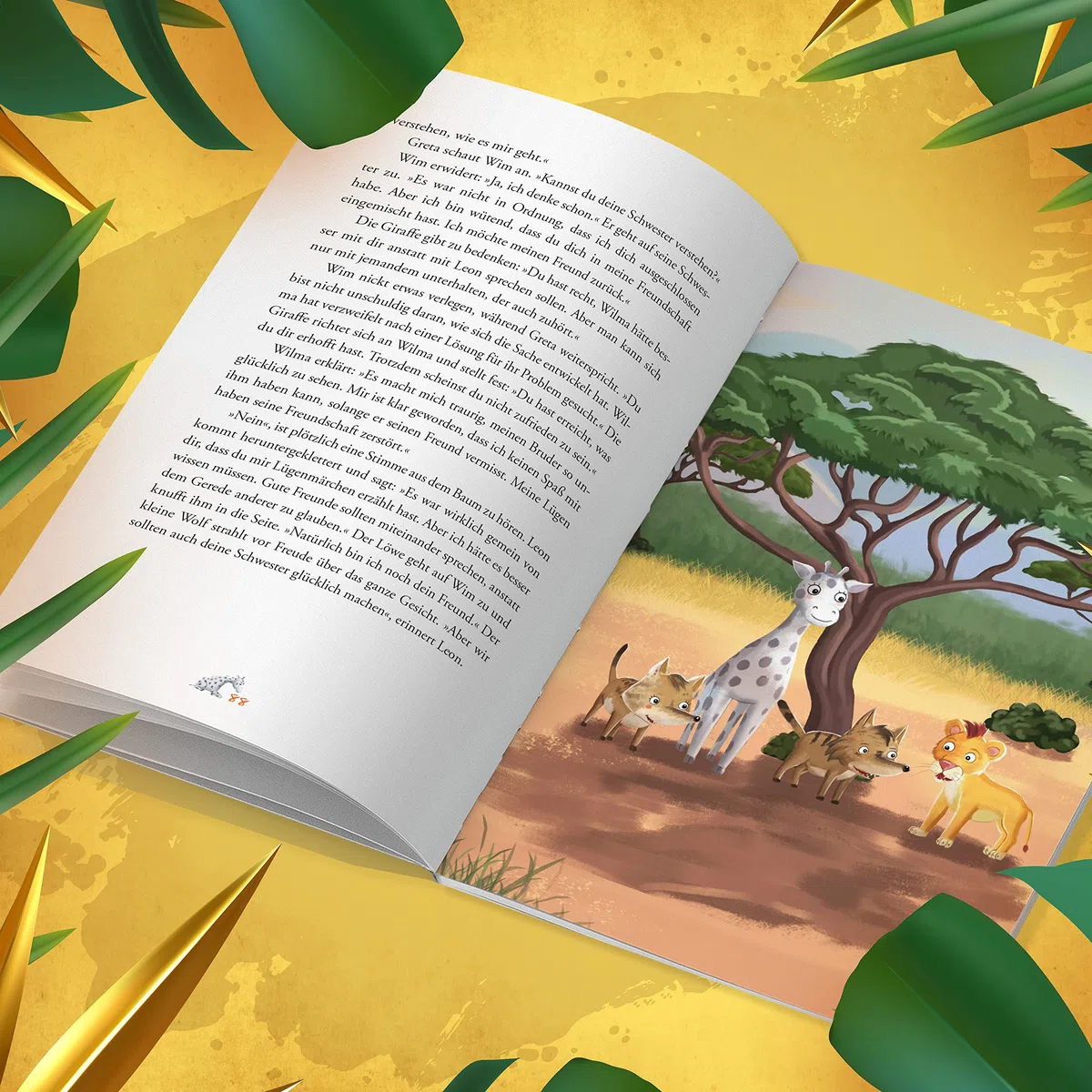 Greta und die Giraffensprache – 8 anschauliche Tiergeschichten zur Gewaltfreien Kommunikation für Kinder: Über Gefühle sprechen, Bedürfnisse verstehen ... Kommunikation für Kinder, Band 1)