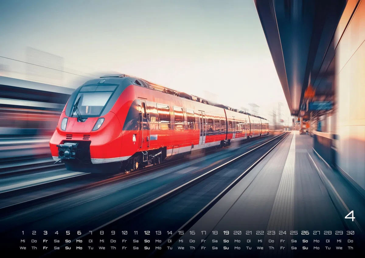 Eisenbahn - faszinierende Bahnwelt - 2026 - Kalender DIN A3: Der Wandkalender mit den schönsten Motiven für alle Eisenbahn-Romantiker für das Jahr 2026 im Format DIN A3 (ca. 42 x 30 cm)!