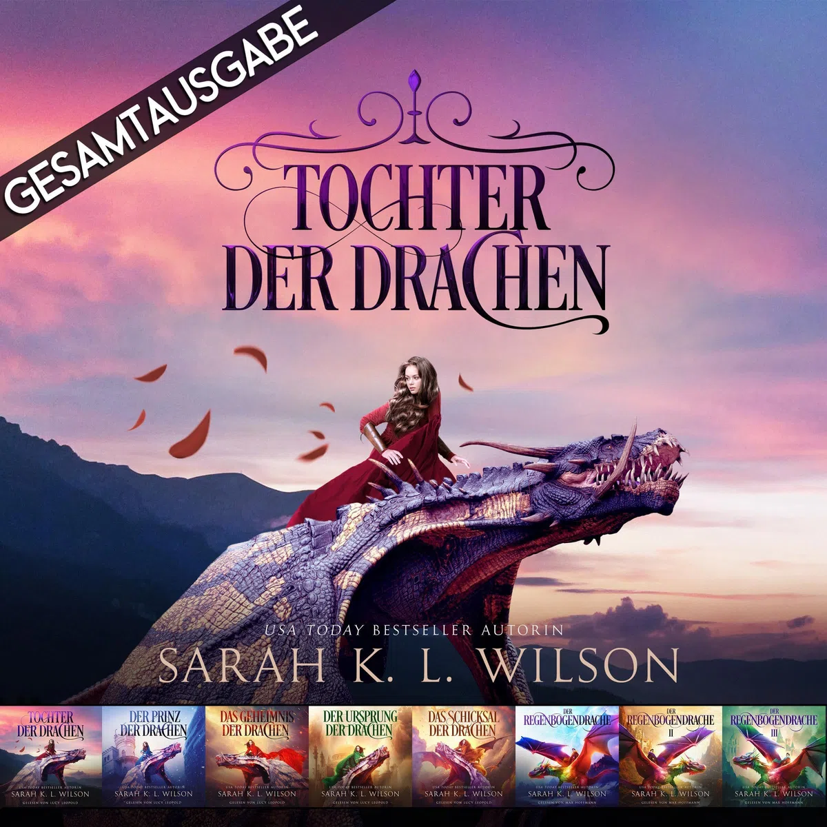 Tochter der Drachen - Gesamtausgabe: Die Drachenschule, Band 1-8