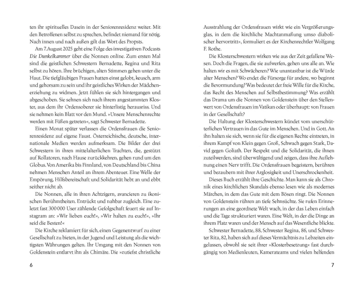 Nicht mit uns!: Die unglaubliche Geschichte der Nonnen von Goldenstein - Inhaltlich auf dem neuesten Stand 2026 – das einzige von den Nonnen autorisierte Buch!