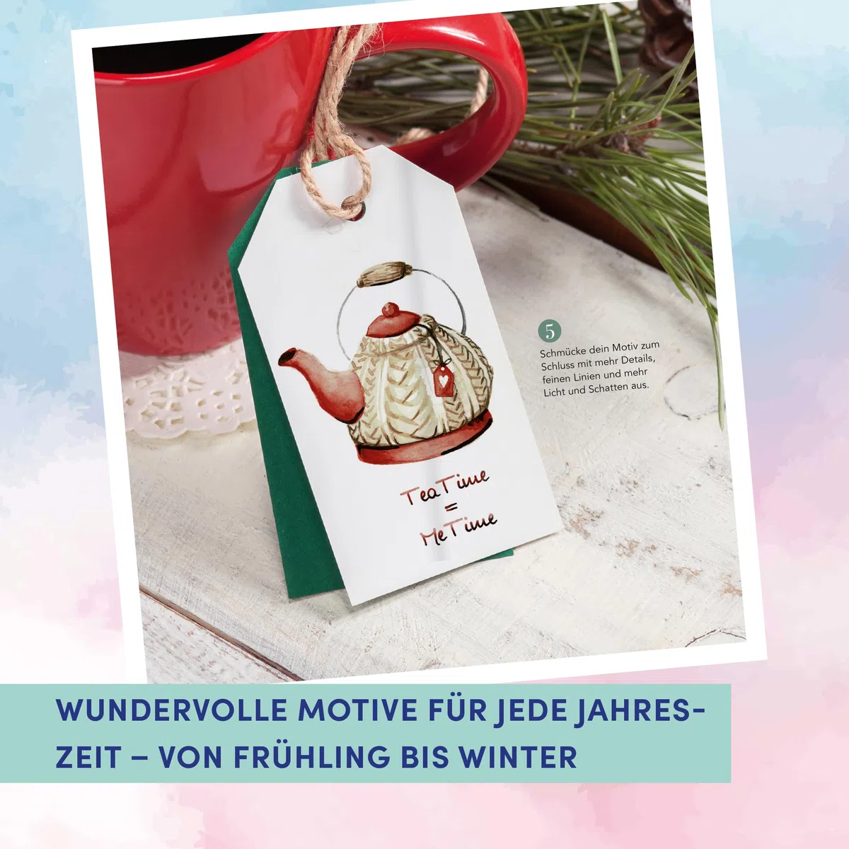 Das wundervolle Buch der Jahreszeiten: Die große Motivsammlung