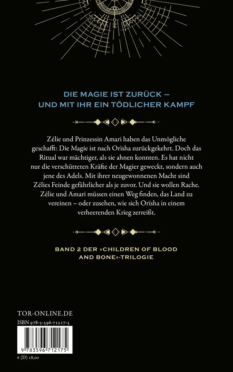 Children of Virtue and Vengeance: Flammende Schatten | Paperback-Ausgabe mit limitiertem Farbschnitt (Children of Blood and Bone, Band 2)