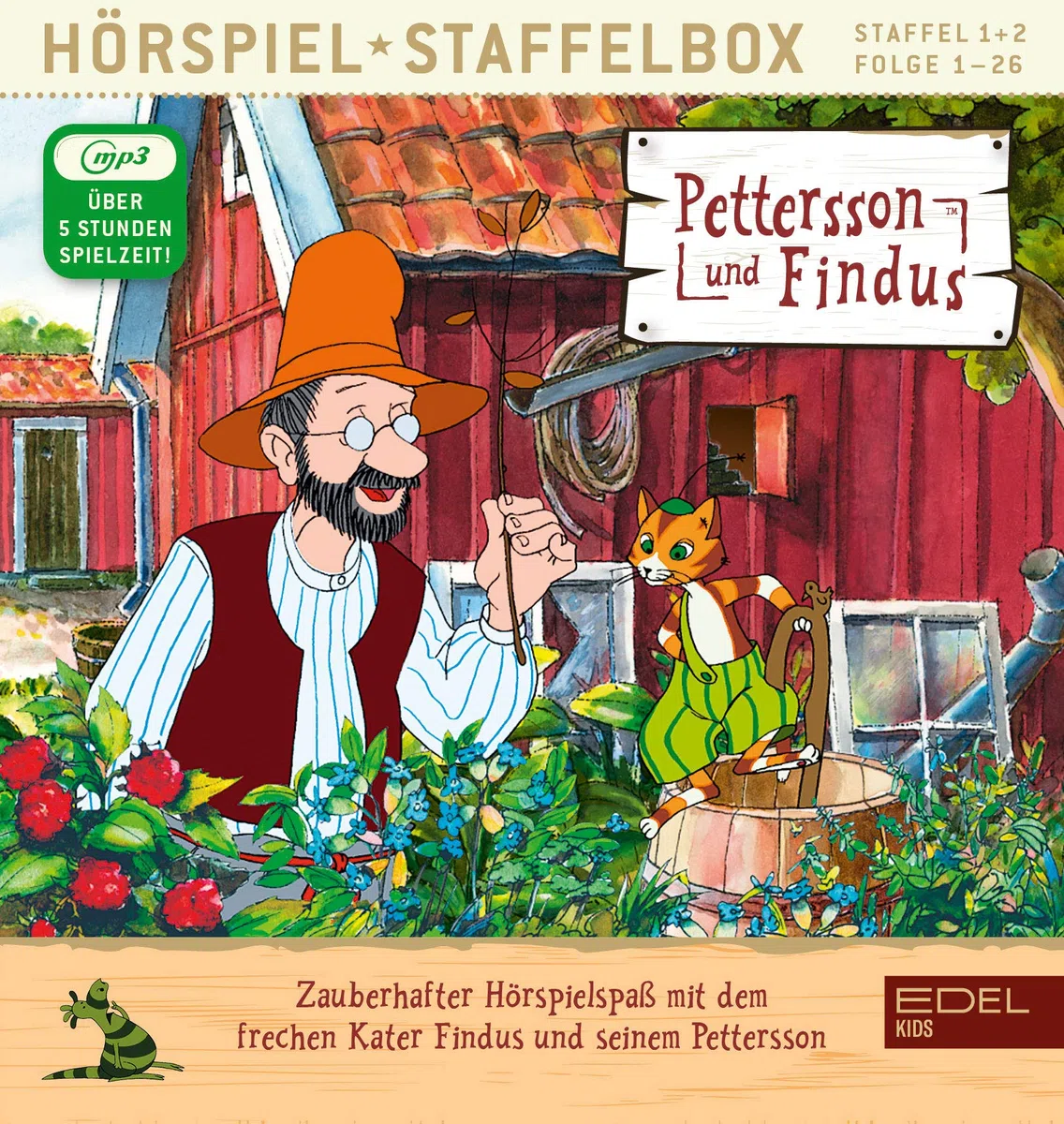 Pettersson und Findus - Staffelbox 1 + 2 (mp3-CD) - Das Original-Hörspiel zur TV-Serie: Das Original Hörspiel zur TV-Serie Staffel 1+2