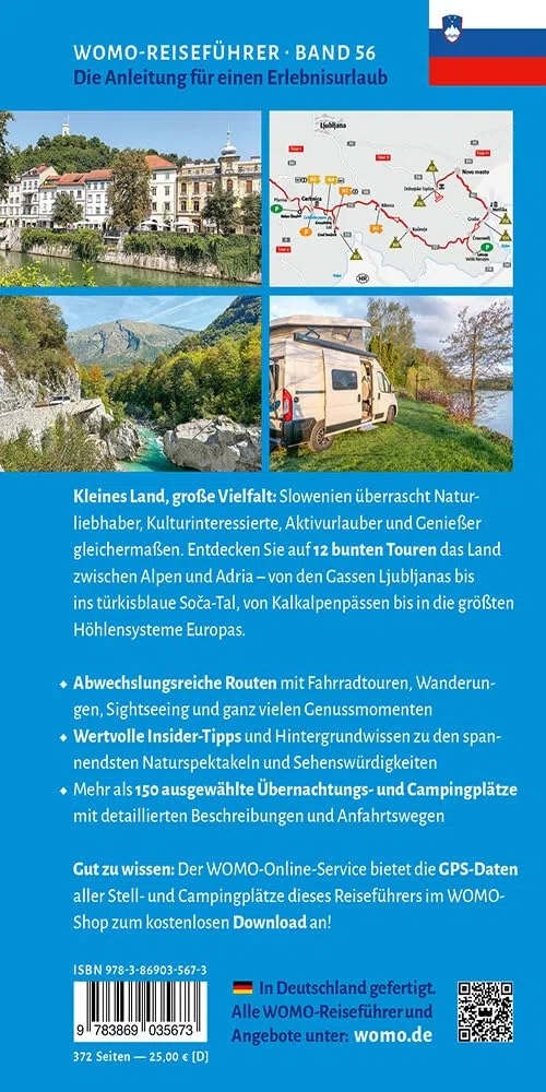 Entdeckertouren mit dem Wohnmobil Slowenien (Womo-Reihe, Band 56)