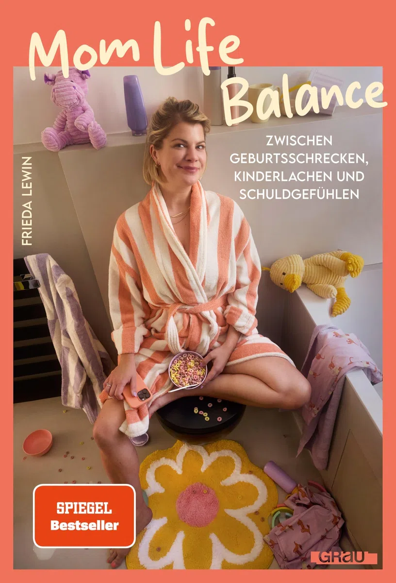 Mom Life Balance: Zwischen Geburtsschrecken, Kinderlachen und Schuldgefühlen von Frieda Lewin. Ein witzig-ehrliches Buch über Schwangerschaft und Geburt