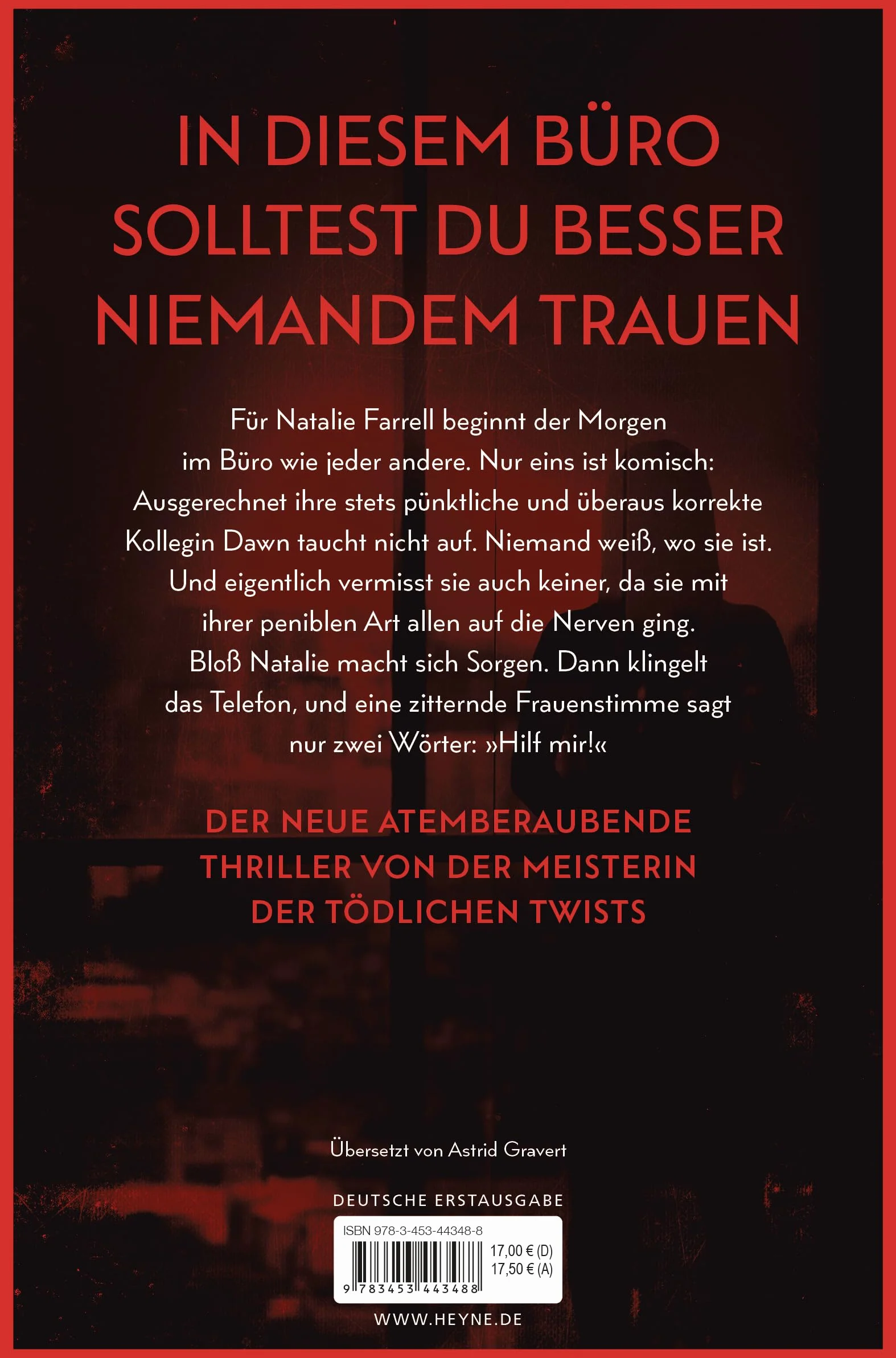 Die Kollegin – Wer hat sie so sehr gehasst, dass sie sterben musste?: Thriller – Der Nr.1 Bestseller der Autorin des Weltbestsellers »Wenn sie wüsste«