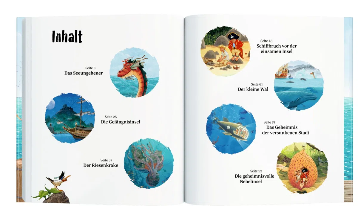 Der große Käpt'n Sharky Vorleseschatz: Sieben piratenstarke Geschichten: durchgehend farbig illustriert für Kinder ab 4 (Käpt'n Sharky (Bilderbücher))