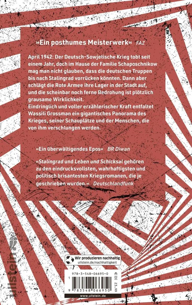 Stalingrad: Roman | Das KRIEG UND FRIEDEN des 20. Jahrhunderts