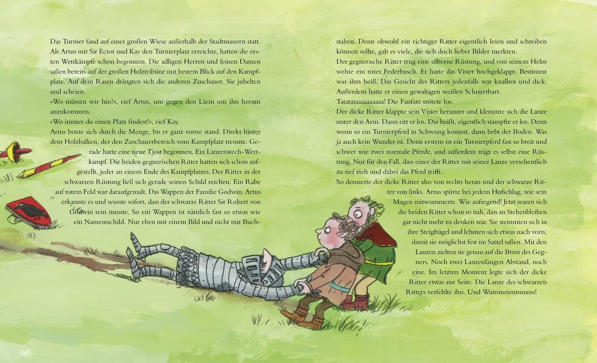 König Artus: und die Ritter der Tafelrunde: Neu erzählt von Katharina Neuschaefer: Die komplexe Artus-Saga, vereinfacht und faszinierend für Kinder ab 5 Jahren erzählt