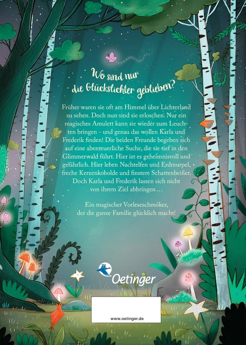 Lichterland 1. Die Suche nach dem magischen Amulett: Abenteuerbuch für Kinder ab 5 Jahren
