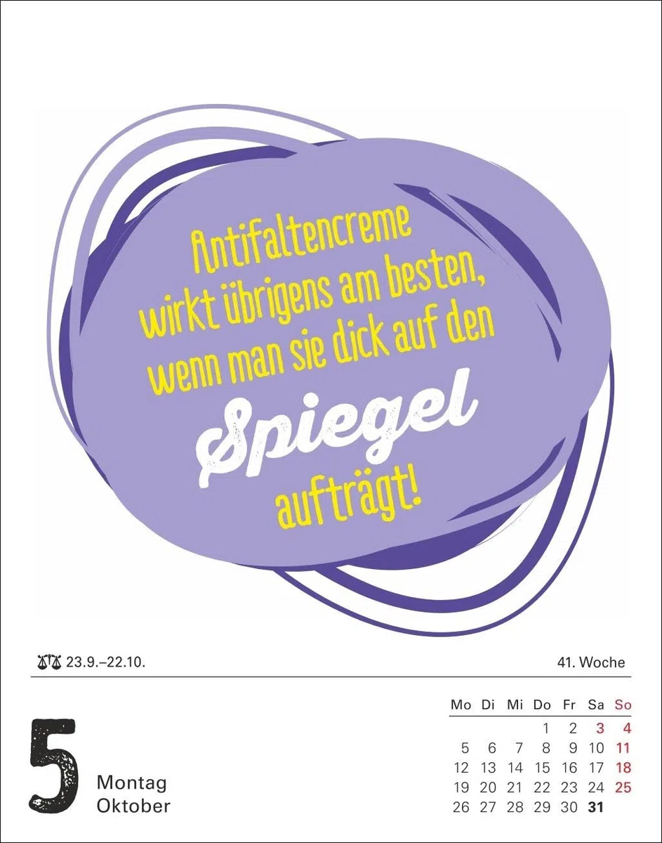 Lange Rede kurzer Gin Tagesabreißkalender 2026 - Der Sprüche-Kalender: Lustiger Tageskalender mit originellen Sprüchen. Humorvoller Tischkalender 2026 ... witzigen Weisheiten (Tischkalender Harenberg)
