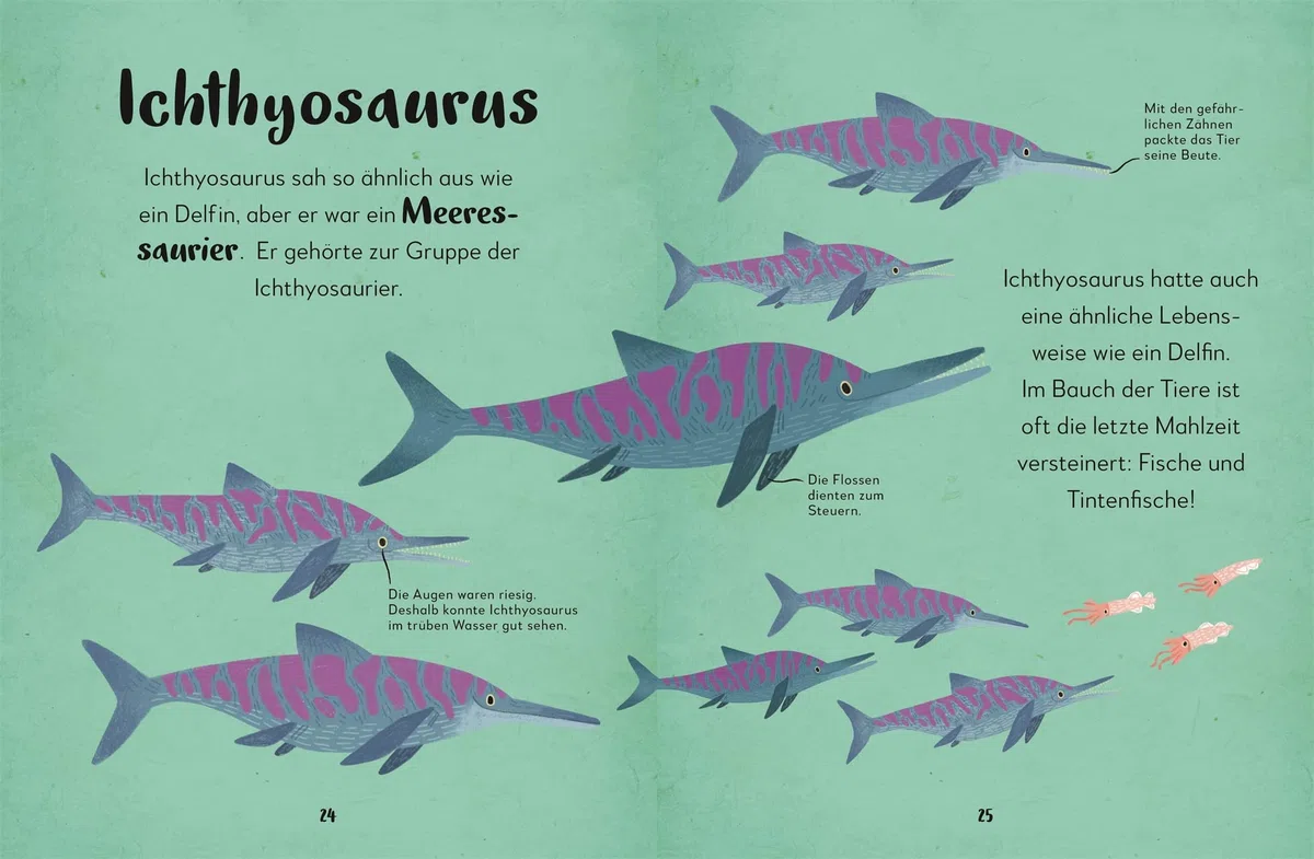 Mein liebstes Buch der Dinosaurier und anderer Lebewesen der Urzeit: Gemeinsam die Welt der Urzeittiere entdecken. Für Kinder ab 3 Jahren