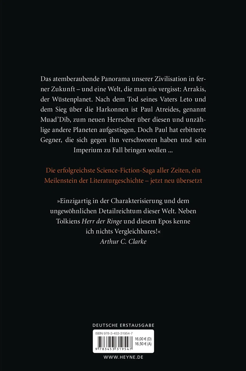 Der Herr des Wüstenplaneten: Roman (Der Wüstenplanet - neu übersetzt, Band 2)