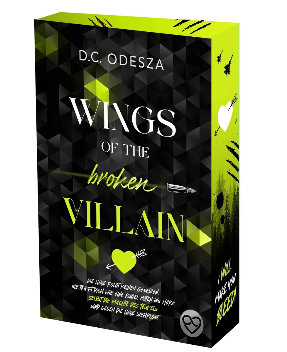 WINGS of the broken VILLAIN: Dark Military Romance (Obsidian Villains: Dark-Military-Romance)