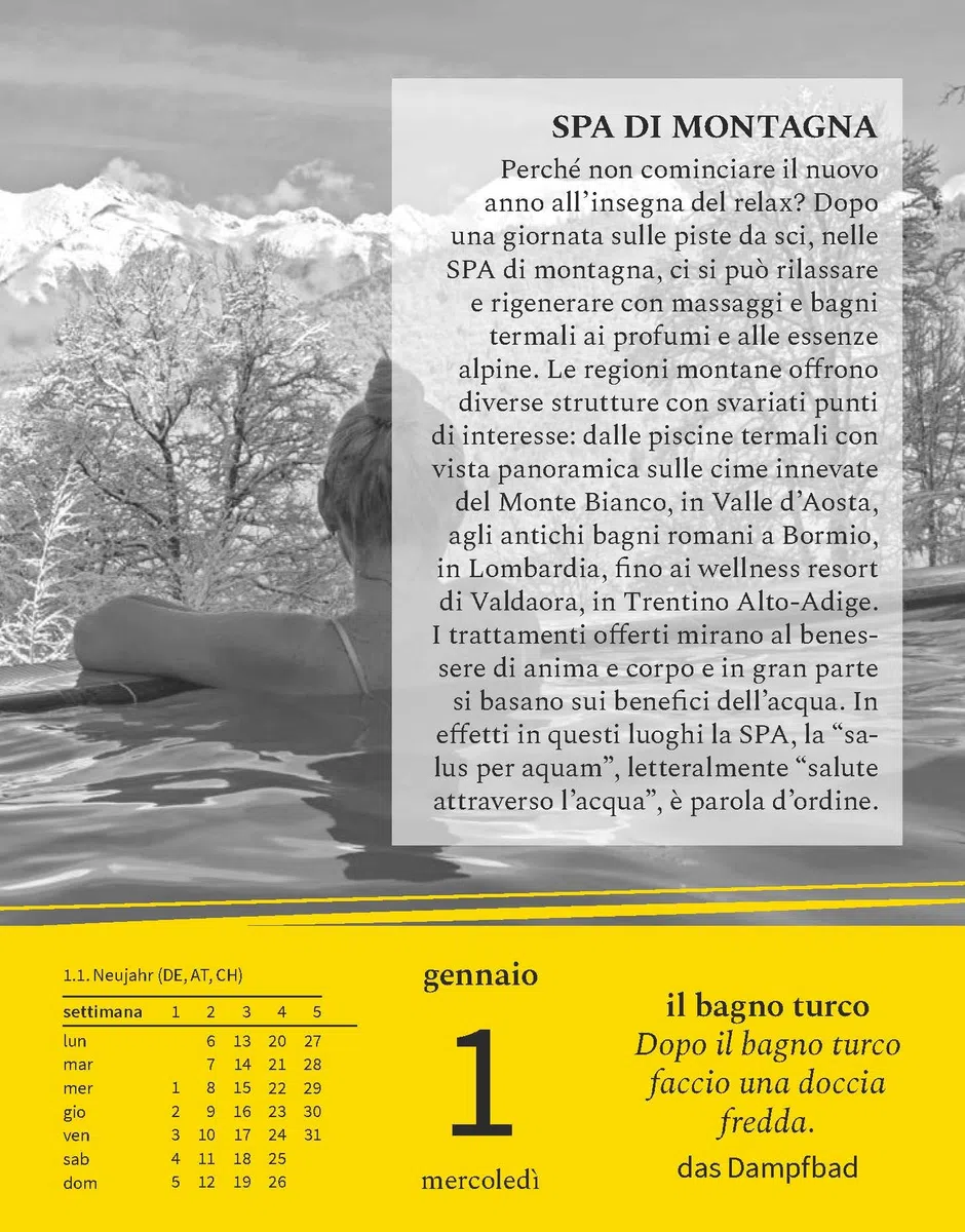 Langenscheidt Sprachkalender Italienisch 2025: Tagesabreißkalender