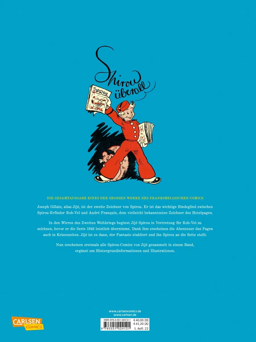 Spirou und Fantasio Gesamtausgabe - Classic 2: 1940 - 1951 (2): Klassiker und Bestseller des europäischen Comics