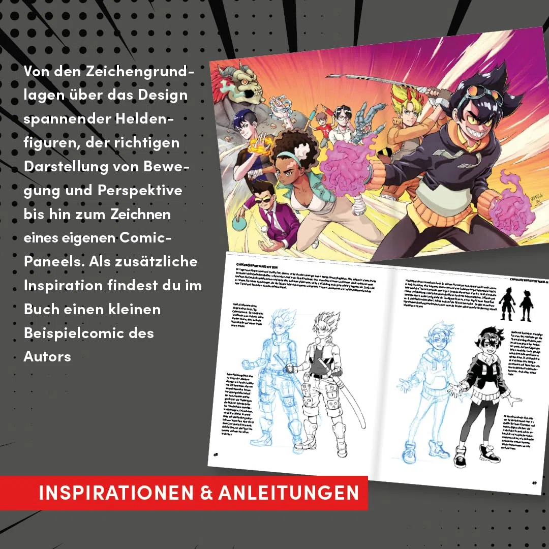 Action Manga zeichnen: Manga-Art – Die Zeichenschule für Manga-Genres