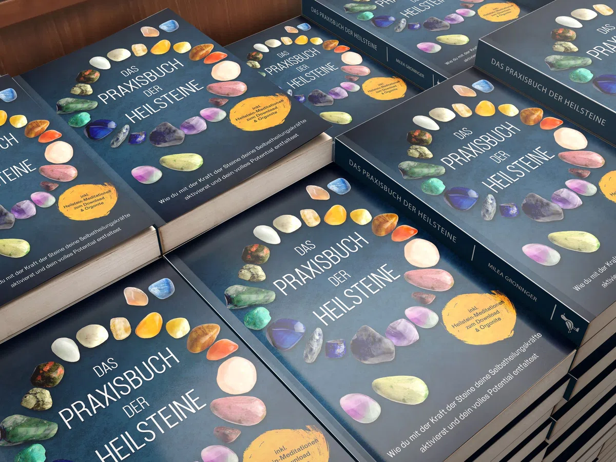 Das Praxisbuch der Heilsteine: Wie du mit der Kraft der Steine deine Selbstheilungskräfte aktivierst und dein volles Potential entfaltest | inkl. Heilstein-Meditationen zum Download & Orgonite