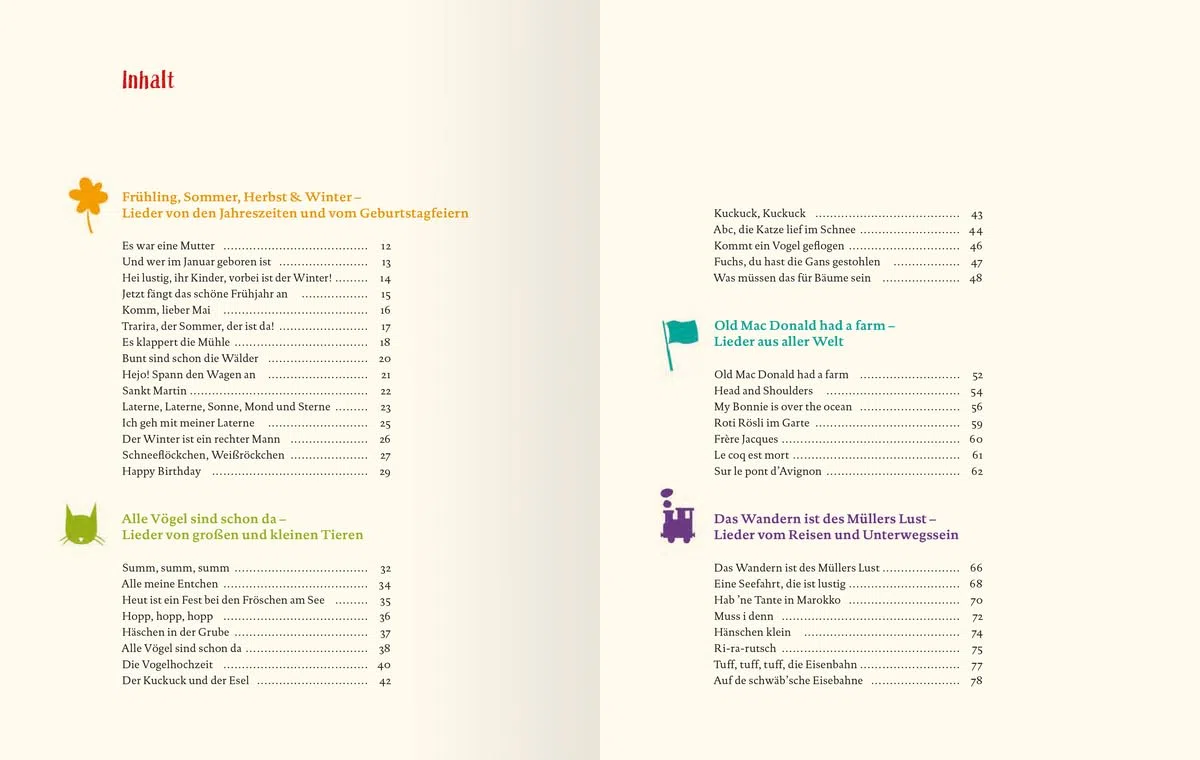 Das große Ravensburger Liederbuch - Kinderliederbuch mit 90 der bekanntesten Kinderlieder zum Mitsingen und Mitspielen