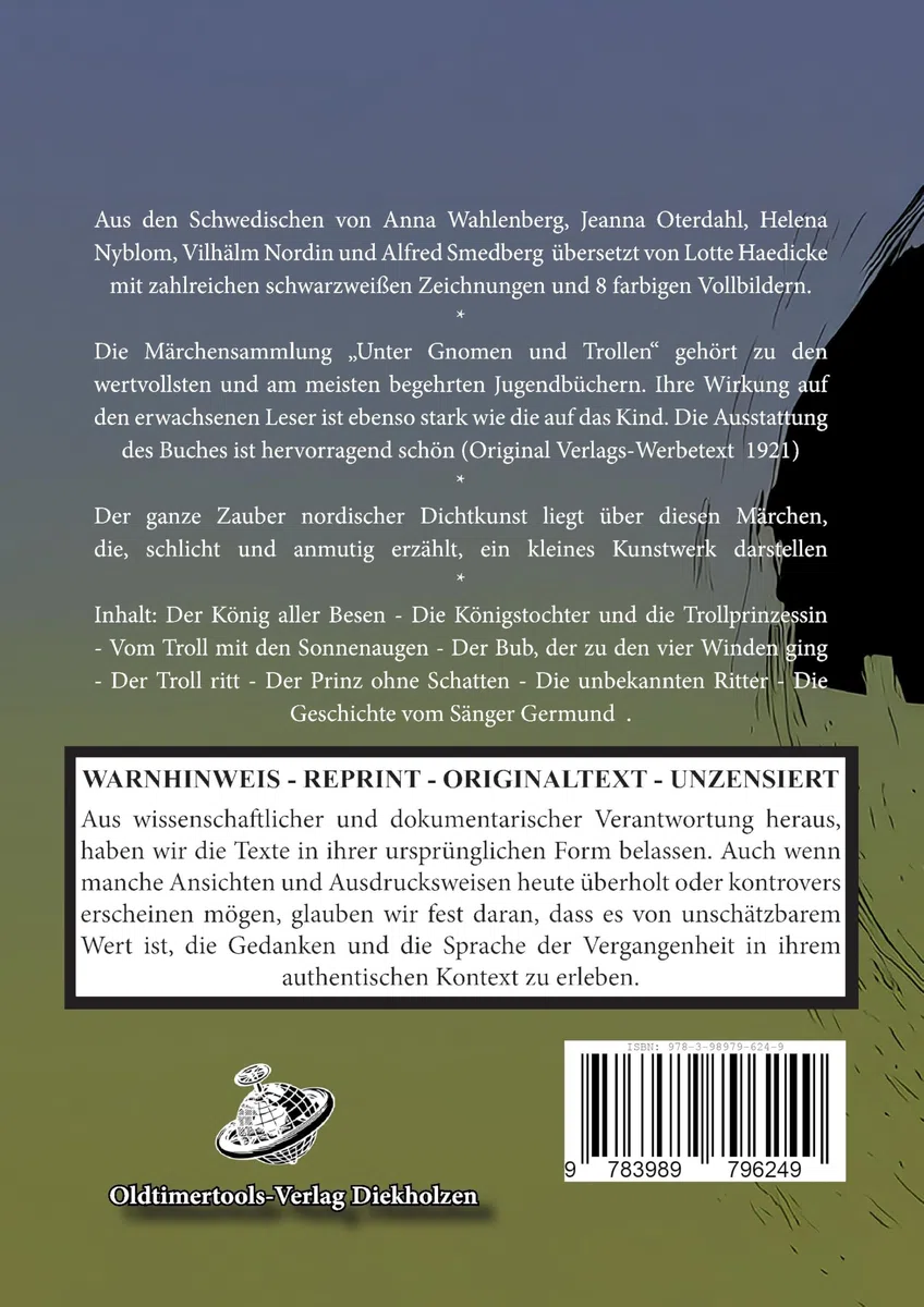 Unter Gnomen und Trollen im nordischen Märchenwald Band 2: Aus dem Schwedischen übersetzt (Edition - Aus germanischer Vorzeit - Thule Reprints)