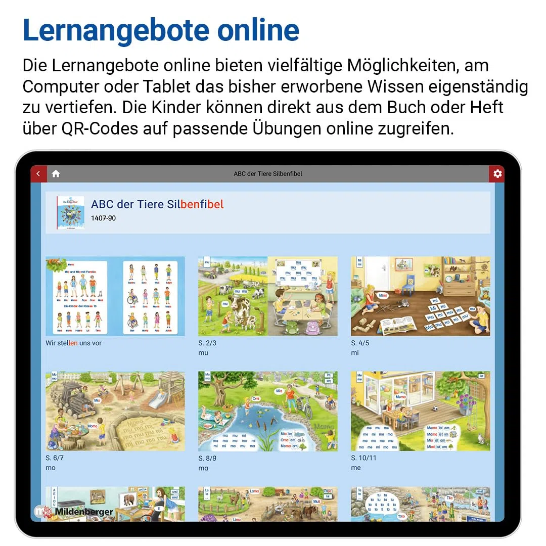 ABC der Tiere 1 Neubearbeitung – Die Silbenfibel®: Leselehrgang, Druckschrift (ABC der Tiere 1 - Neubearbeitung 2023)