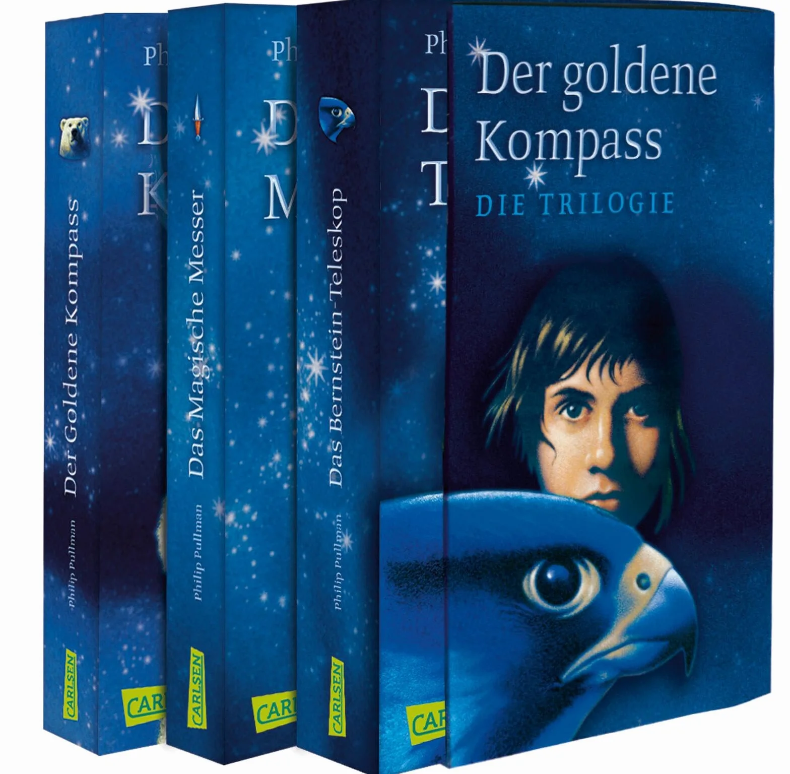 His Dark Materials: Der Goldene Kompass, Das Magische Messer und Das Bernstein-Teleskop im Schuber: Alle 3 Bände im Taschenbuchschuber