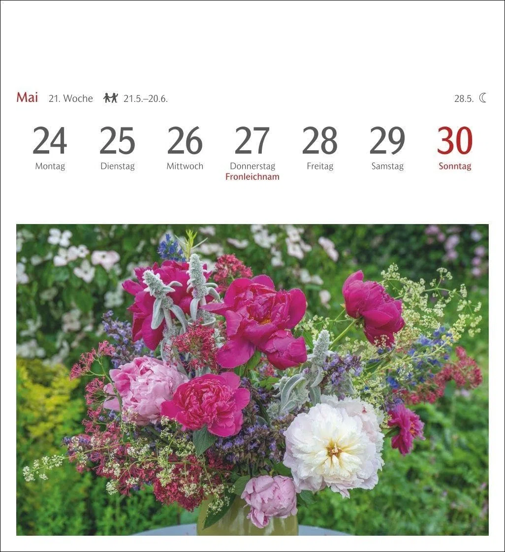 Blumenpracht Postkartenkalender 2027 - Wochenkalender mit 53 Postkarten: Kalender mit 53 traumhaften Fotos von Blumensträußen und Blüten. Blumen-Kalender 2027 mit Postkarten