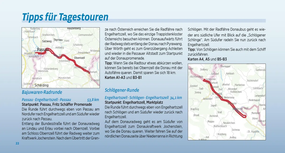 Donauradweg / Donau-Radweg 2: Teil 2: Österreichische Donau. Von Passau nach Wien, 326 km, 1:50.000, GPS-Tracks Download, LiveUpdate, Übernachtungsverzeichnis (Bikeline Radtourenbücher)