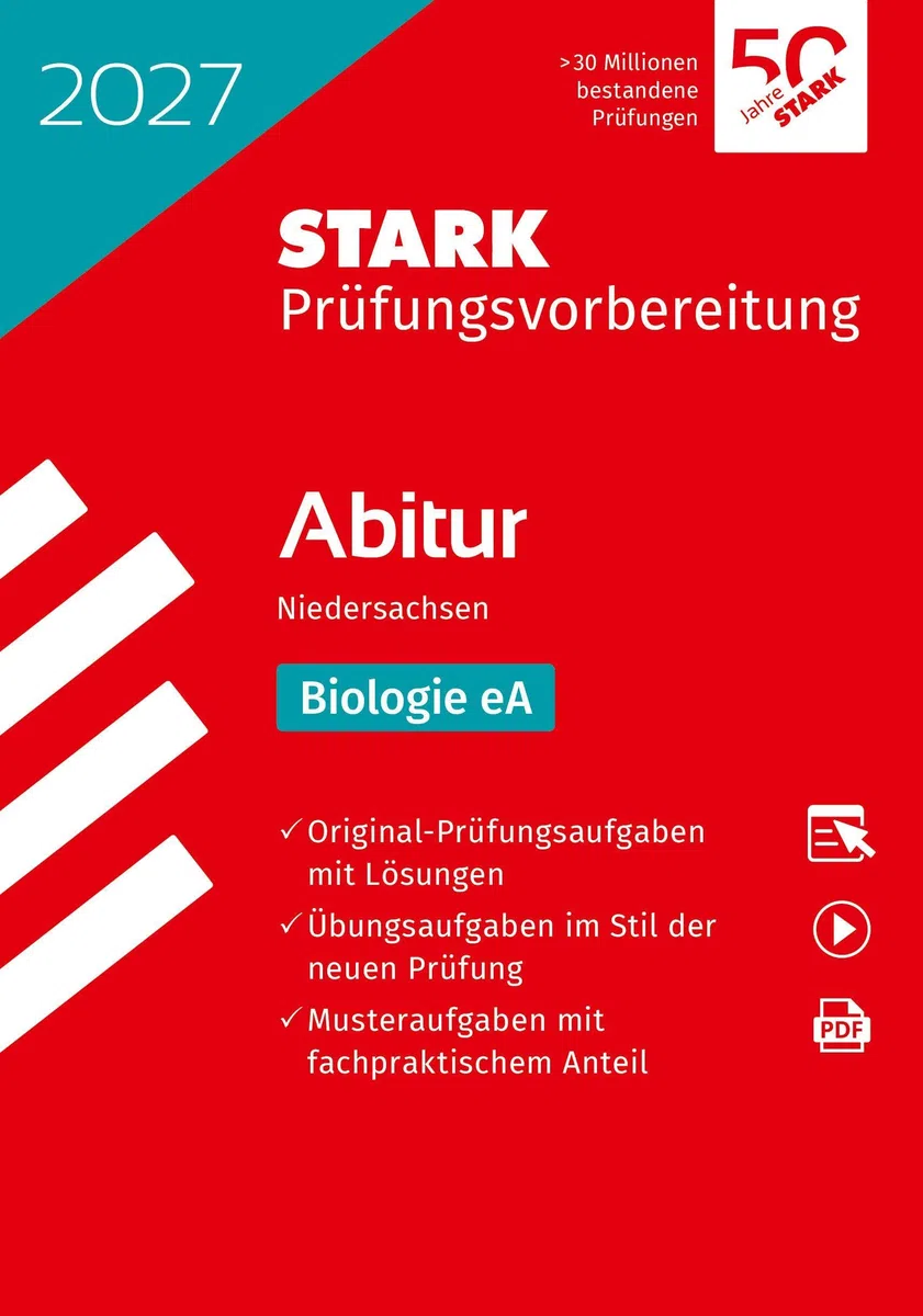 STARK Biologie eA - Abitur 2027 Niedersachsen - Prüfungsvorbereitung (Abitur-Prüfungen)