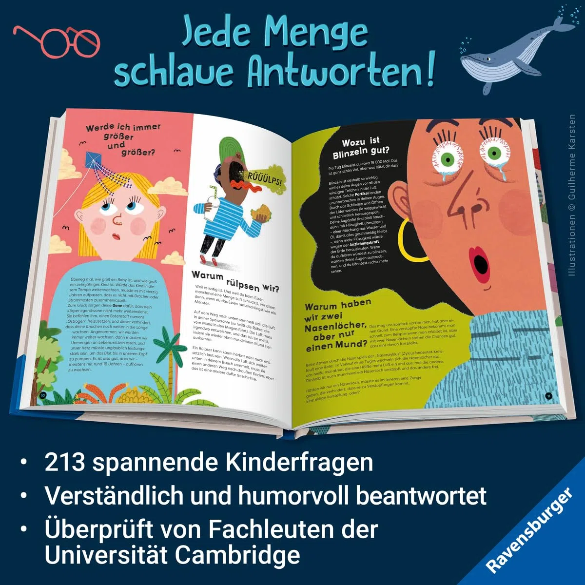 Dumme Fragen? Gibt es nicht! – Spannendes Wissen für Kinder – Tolles Geschenk für Jungen und Mädchen ab 8