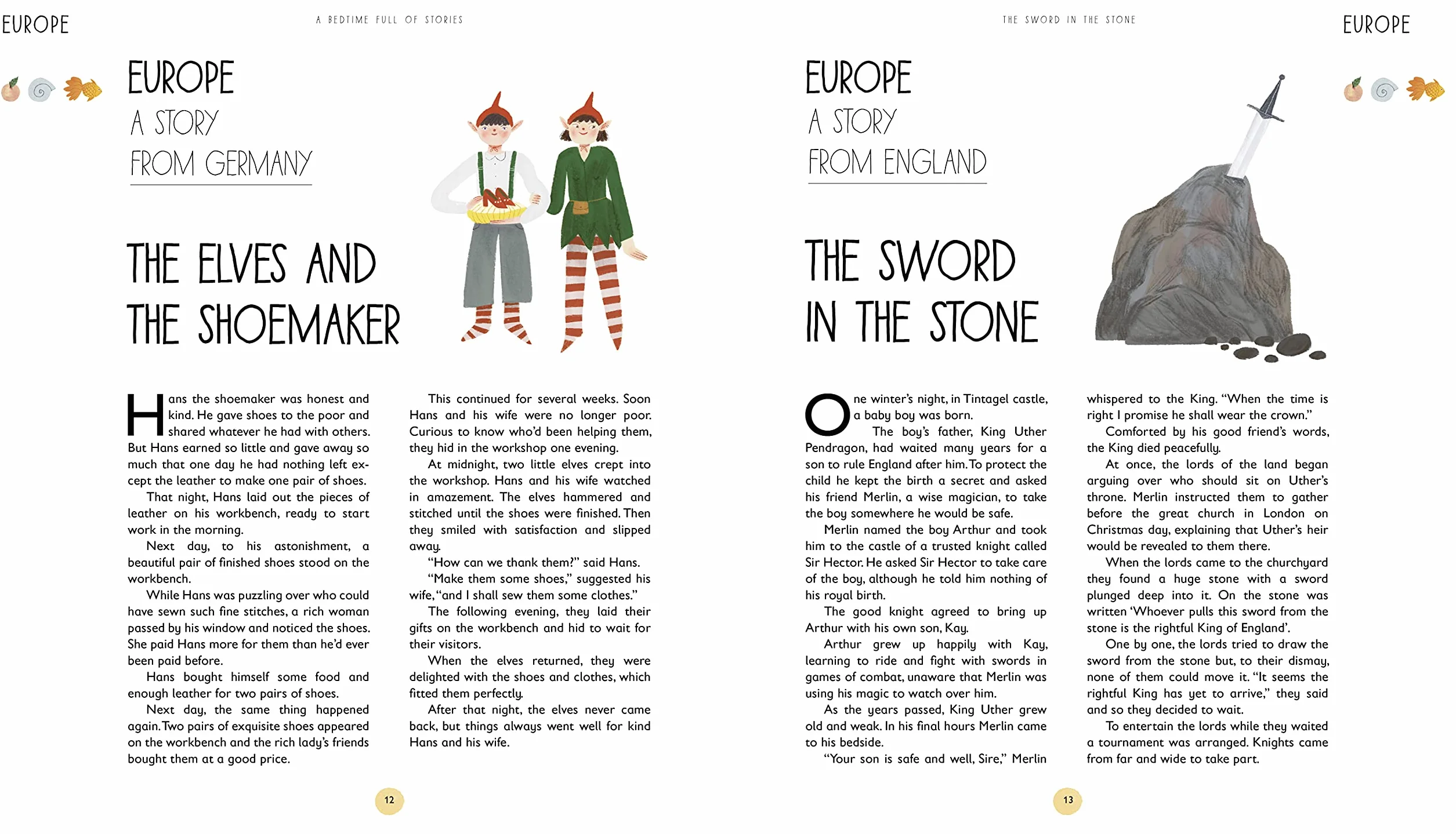 A Bedtime Full of Stories: 50 Folktales and Legends from Around the World (World Full of..., Band 7)
