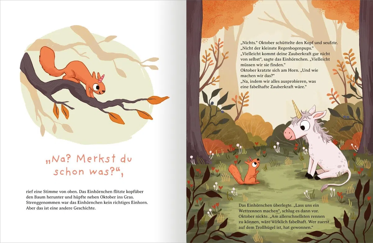 Ein Einhorn namens Oktober: Ein Bilderbuch über die Zauberkraft, die in uns allen steckt | Eine Geschichte über Freundlichkeit und Empathie | für Kinder ab 3 Jahren