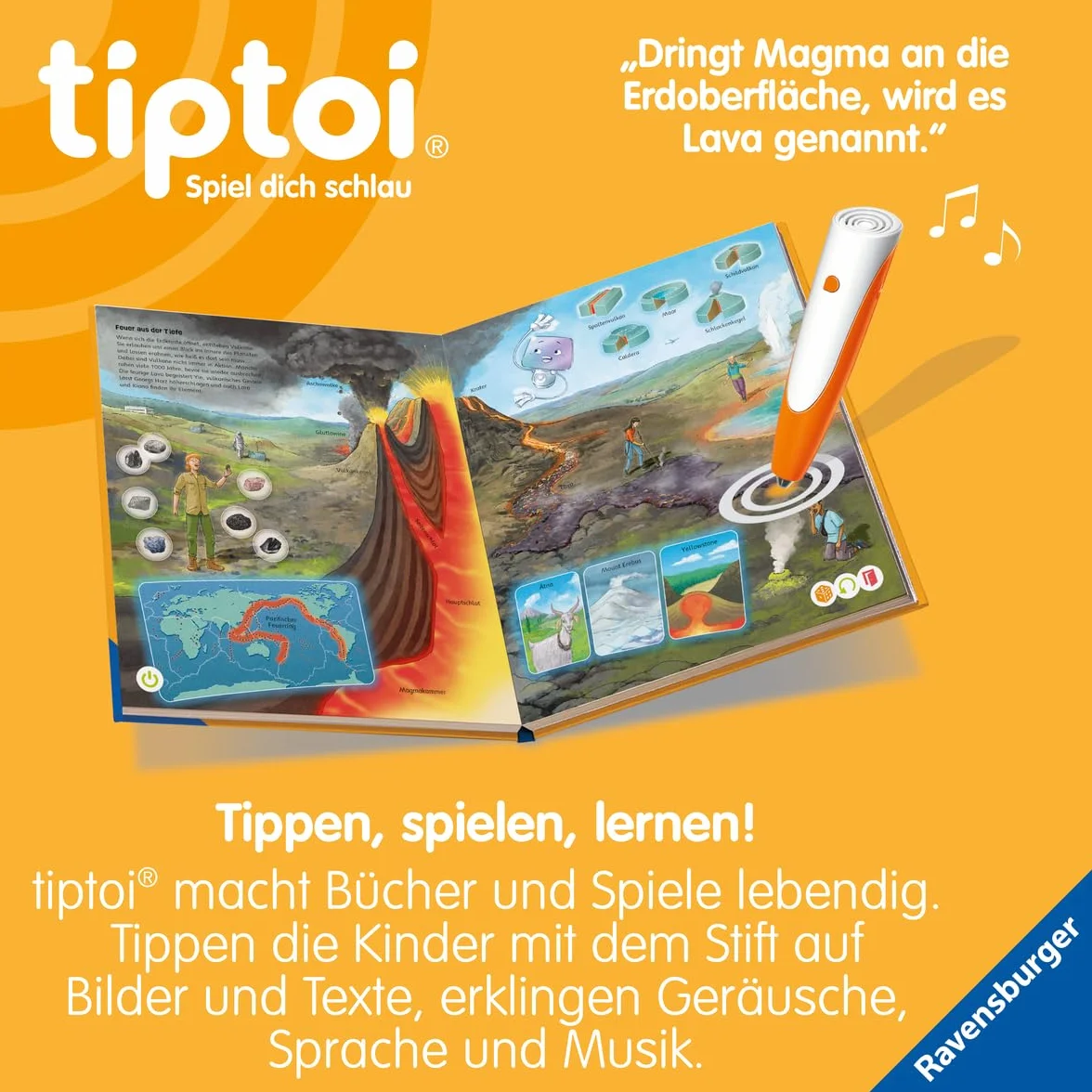 tiptoi® Die Erde: Ozeane, Wetter und Vulkane