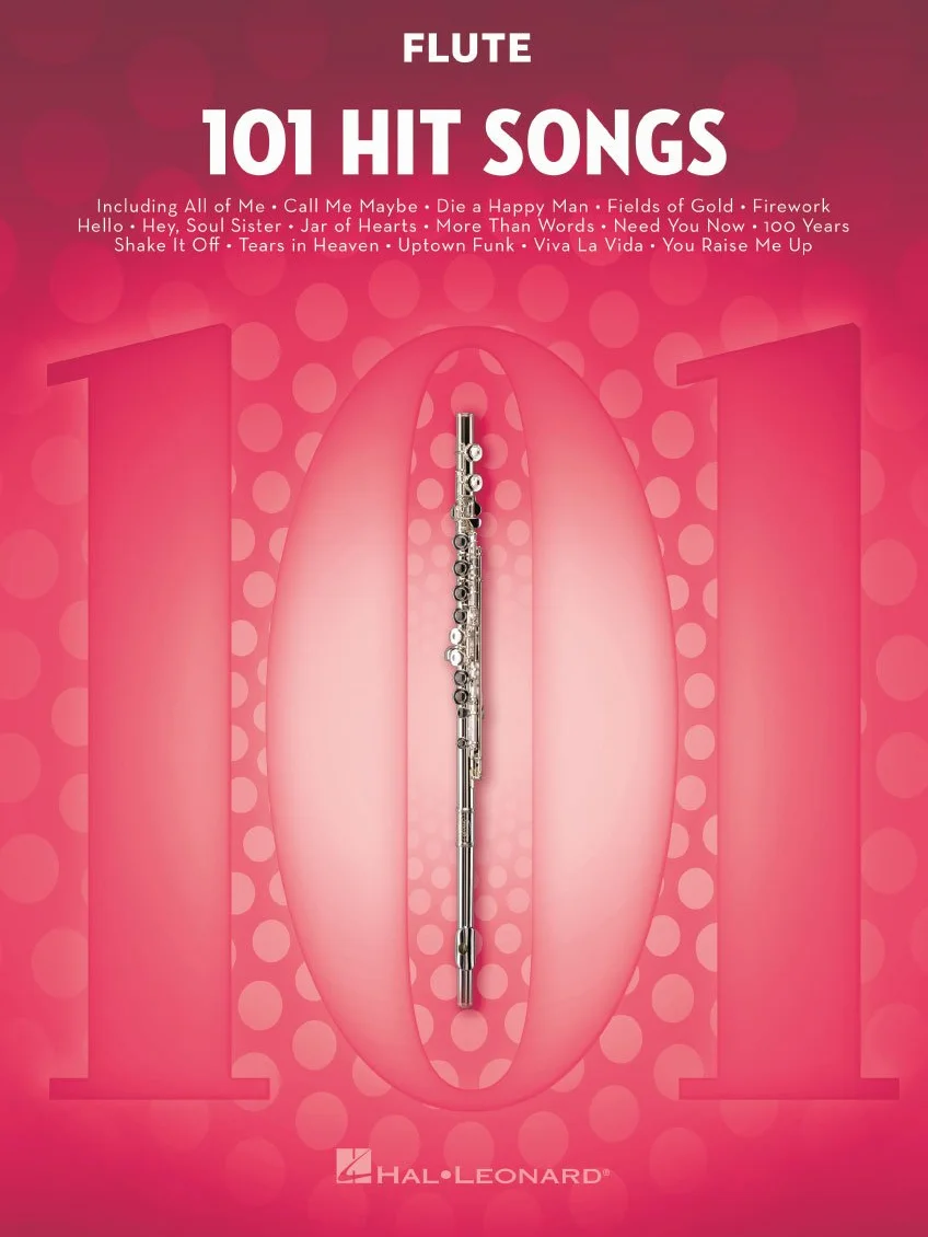 101 Hit Songs for Flute | Flötenschule mit Pop Klassikern für Anfänger und Fortgeschrittene | Flöten Notenbuch mit 101 bekannten Songs | Popmusik Songbook für Flöte Solo | Flötennoten Sammlung