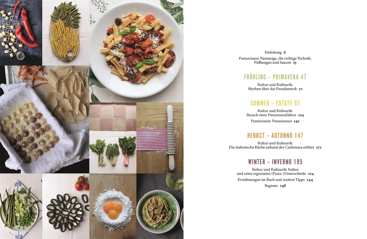 Pasta & Verdura: 80 italienische Pasta- und Gemüserezepte. Saisonal raffinierte Gerichte mit Sortenübersichten und Pastaschule