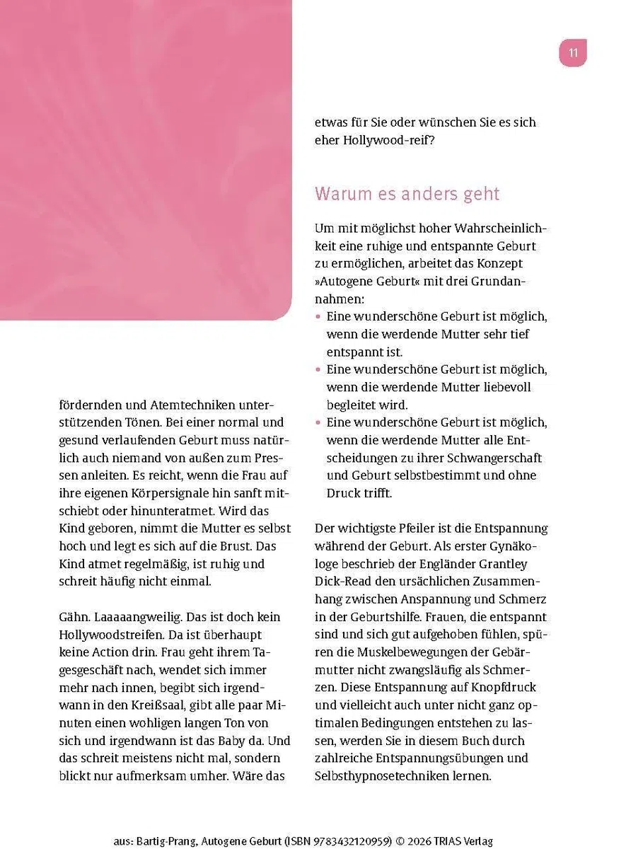 Autogene Geburt: Mit Hypnobirthing selbstbestimmt gebären