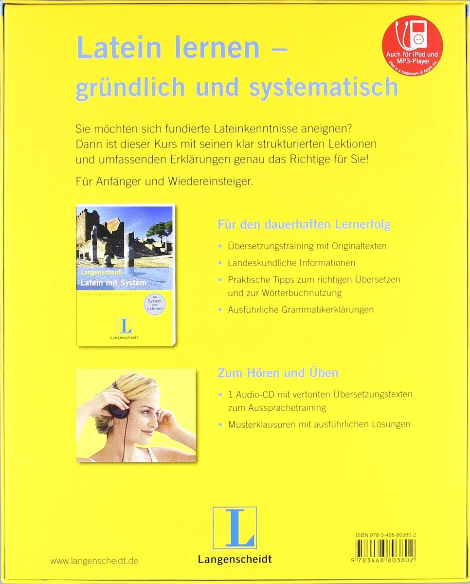Langenscheidt Latein mit System - Sprachkurs für Anfänger und Fortgeschrittene: Schnell & gründlich zum Latinum