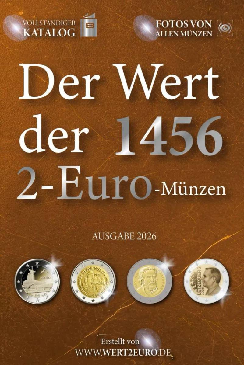 Der Wert der 1456 2-Euro-Münzen (Der Wert der Euro-Münzen)
