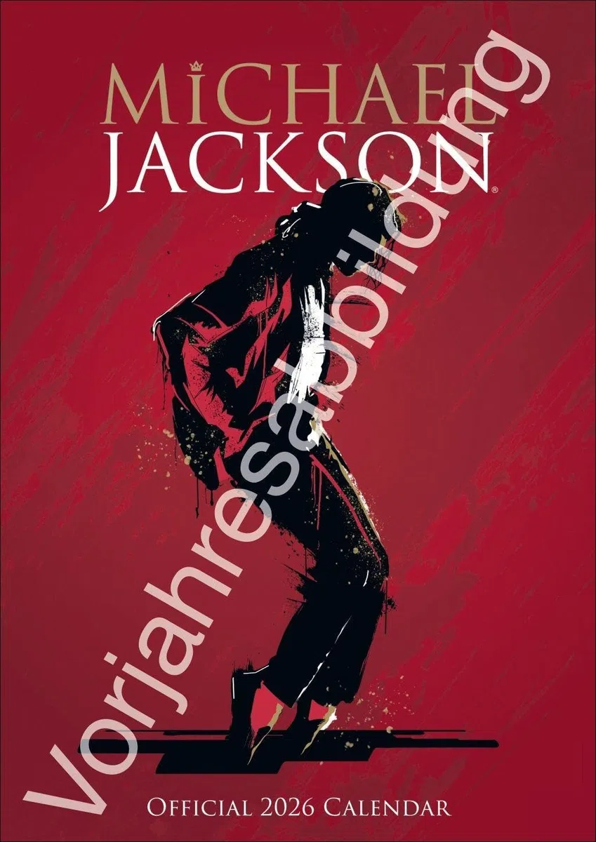Michael Jackson Posterkalender 2027: Musikalische Begleitung durch das ganze Jahr mit der Pop-Legende Michael Jackson als Wandkalender.