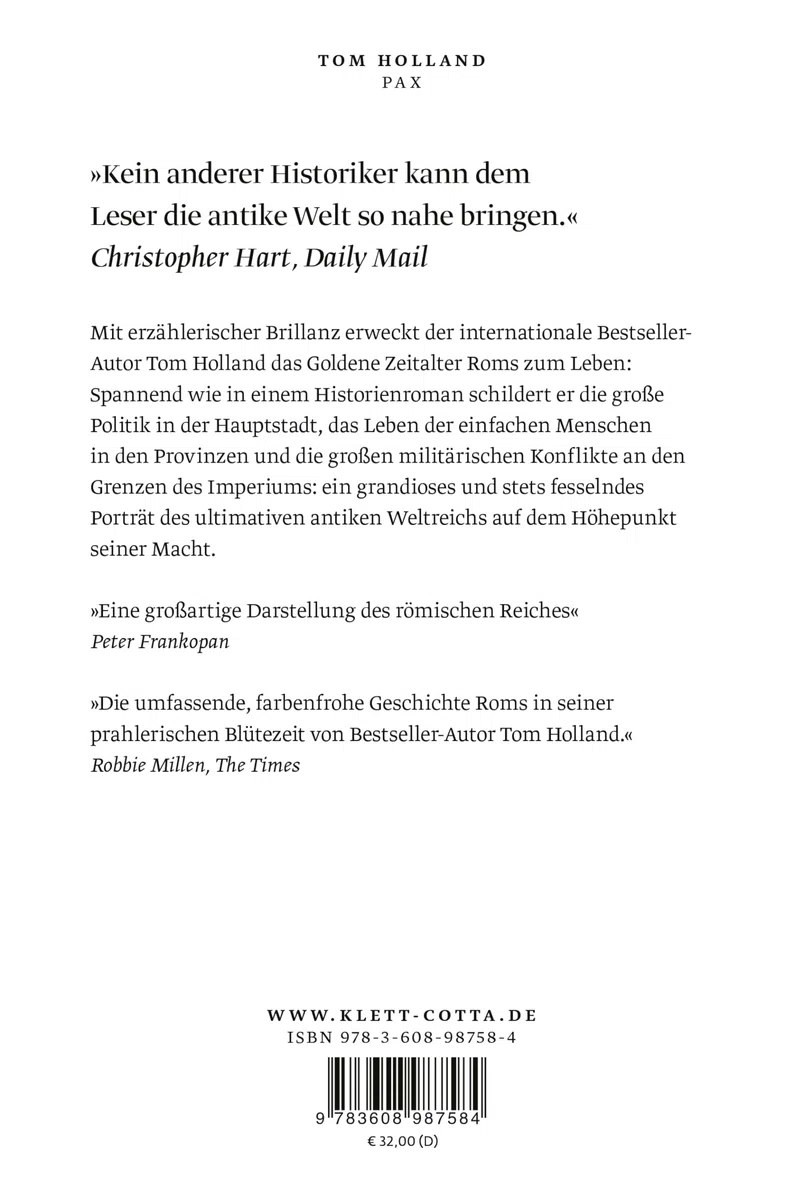 Pax: Krieg und Frieden im Goldenen Zeitalter Roms