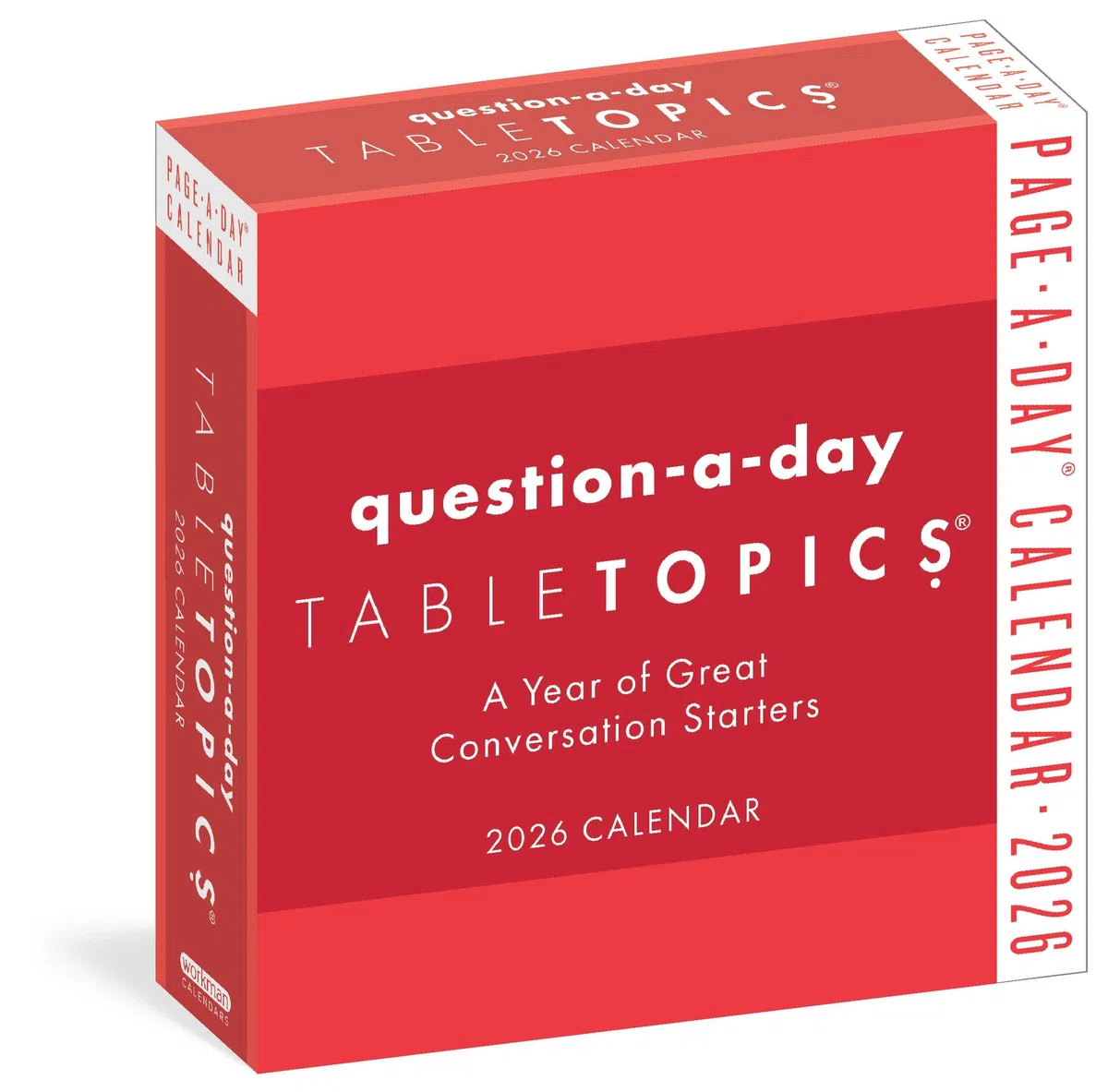 TableTopics® Question-A-Day Page-A-Day® Calendar 2026: A Year of Great Conversation Starters