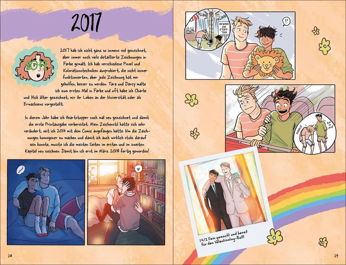 Heartstopper - Ein ganzes Jahr (Yearbook): Das perfekte Buch für alle Fans der Bestsellerreihe von Alice Oseman