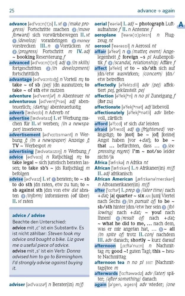 PONS Schulwörterbuch Englisch: Englisch - Deutsch und Deutsch - Englisch mit Wörterbuch-App