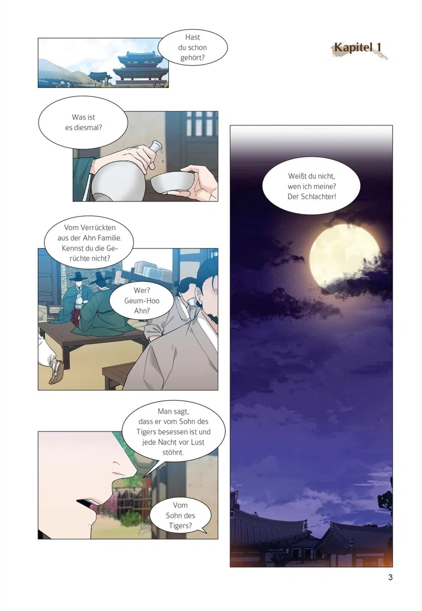 Taming the Tiger 1: Unzensierter Boys-Love-Manhwa für Erwachsene über eine riskante Liebe im alten Korea – limitierte Auflage mit Photocard
