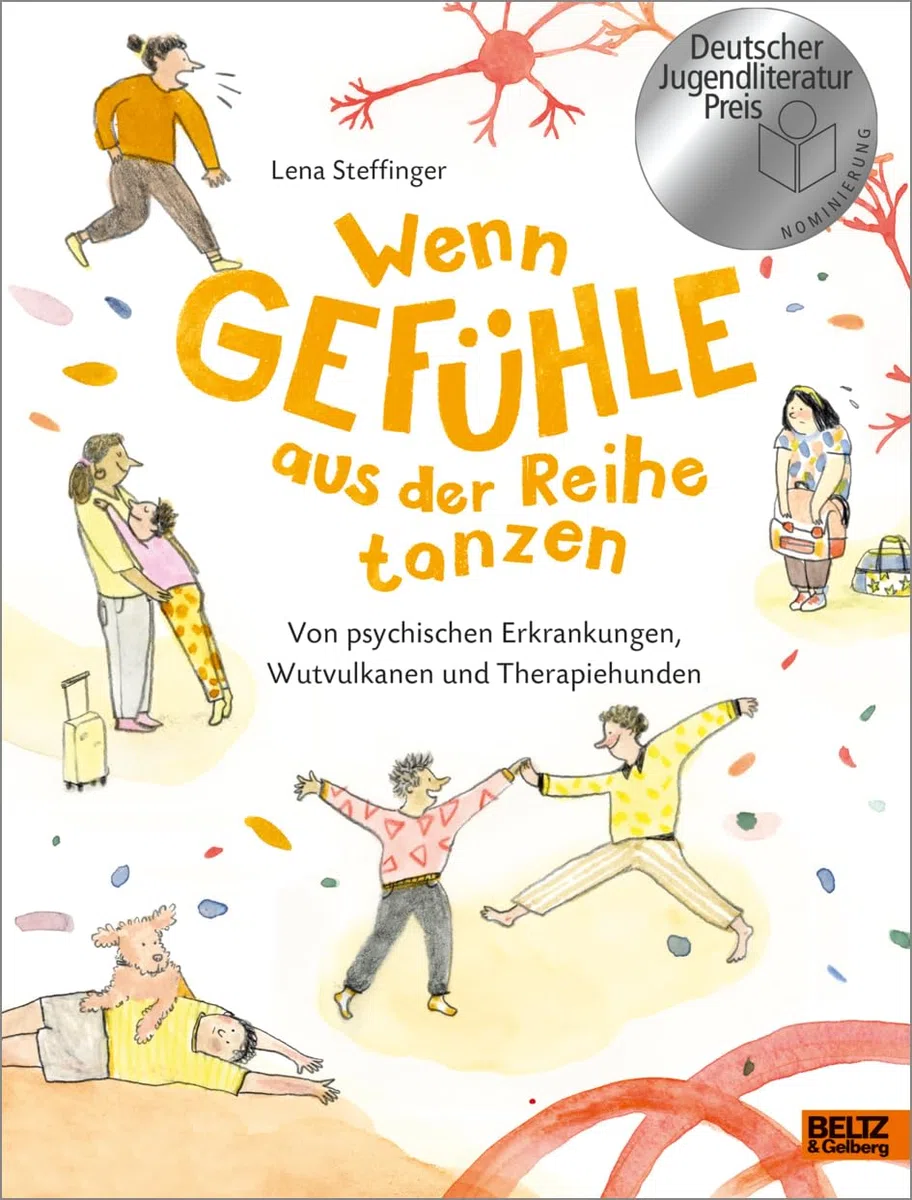 Wenn Gefühle aus der Reihe tanzen: Von psychischen Erkrankungen, Wutvulkanen und Therapiehunden | Nominiert für den Deutschen Jugendliteraturpreis 2026