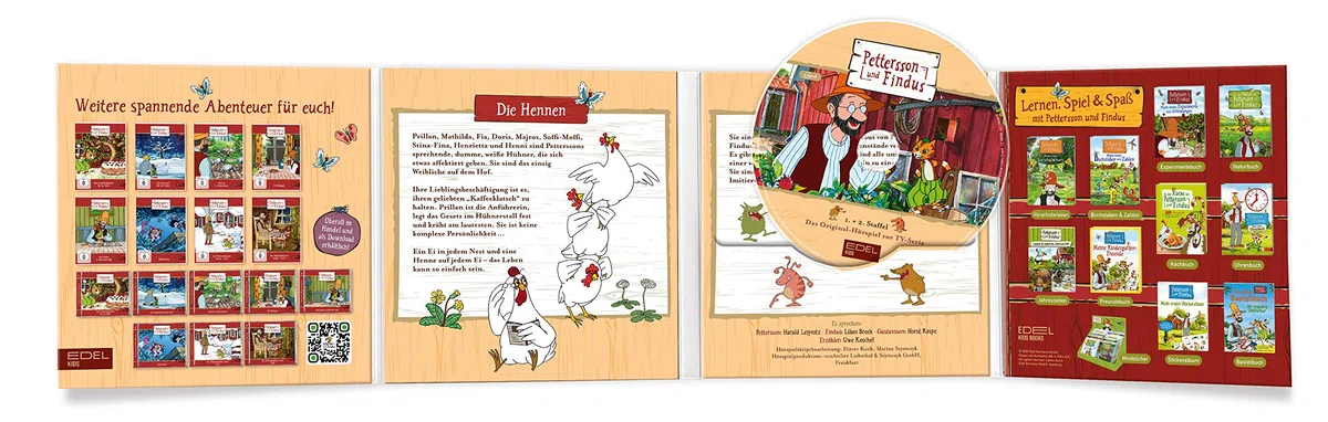 Pettersson und Findus - Staffelbox 1 + 2 (mp3-CD) - Das Original-Hörspiel zur TV-Serie: Das Original Hörspiel zur TV-Serie Staffel 1+2