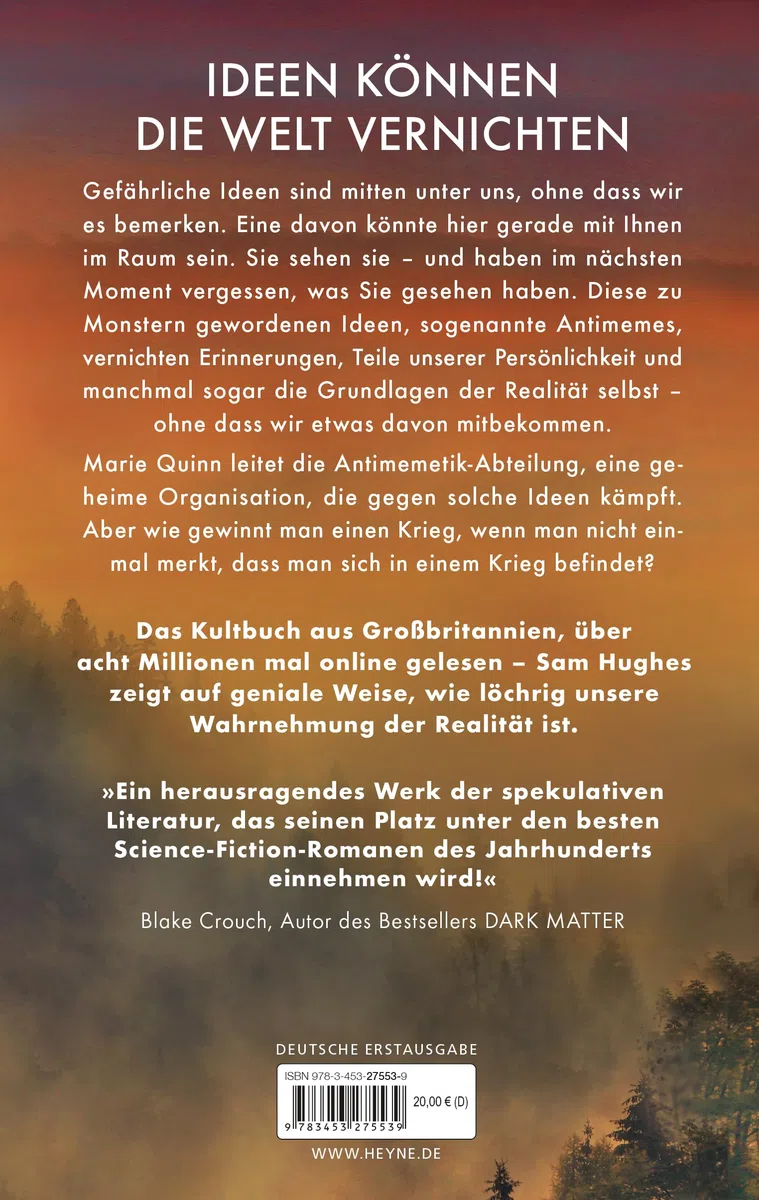 Wir haben keine Antimemetik-Abteilung: Roman