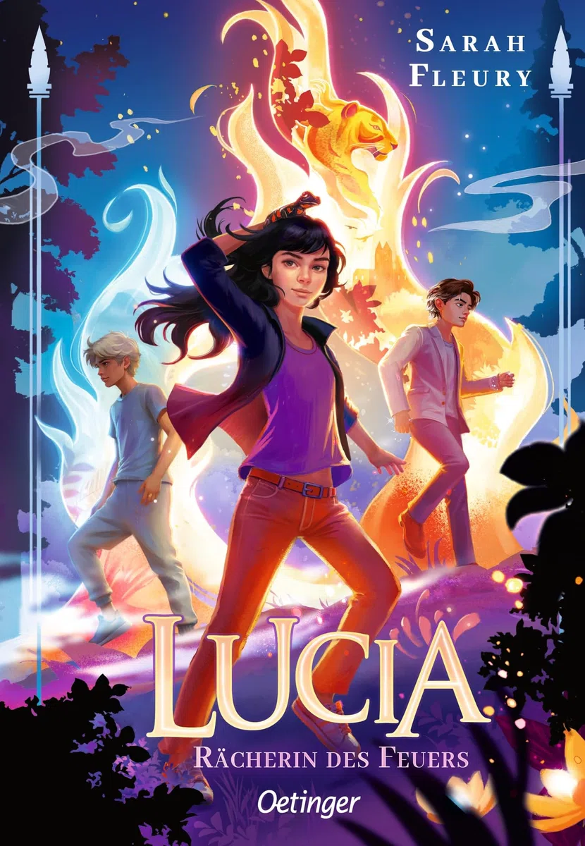 Lucia 2. Rächerin des Feuers: Band 2 der spannenden Fantasy-Buchreihe über Feuerwesen, Magie und Verrat für Kinder ab 10 Jahren