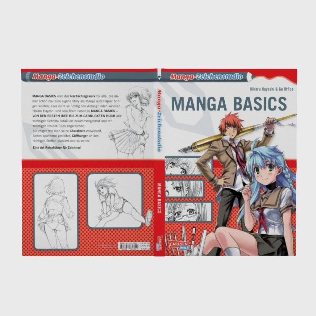 Manga-Zeichenstudio: Manga Basics: Eine Art Reiseführer für Zeichner | Anime und Manga zeichnen lernen für Anfänger und Fortgeschrittene mit anschaulichen Beispielen und Anleitungen